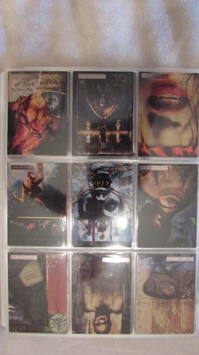 The X Files 4 complete 72 card sets from 1995 thru 1998 pack fresh / bindered (B - Picture 9 of 24
