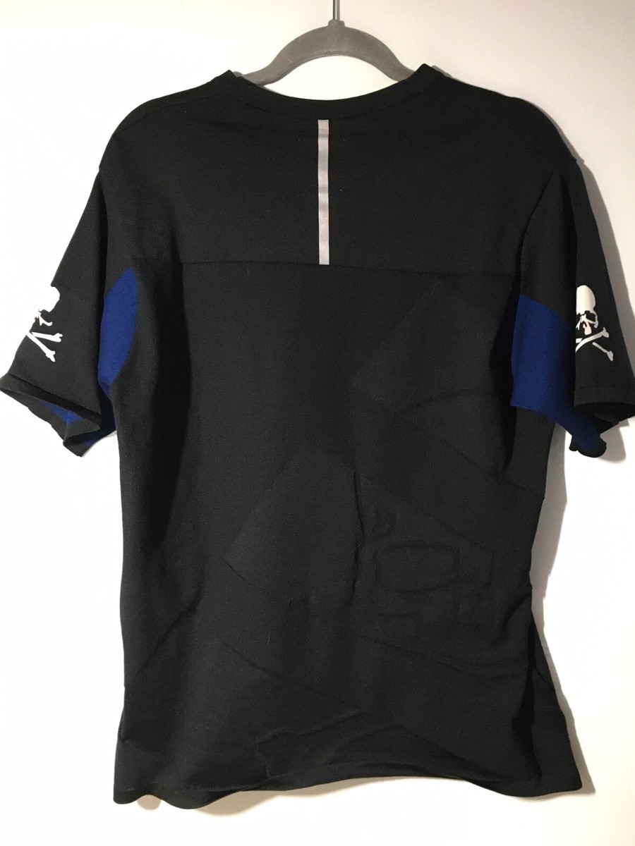 【おすすめTシャツ】adidas originals Arm Logo Black T-shirt ADIDAS ORIGINALS BY MASTERMIND WORLD BLACK/BLUE T-SHIRT SIZE
