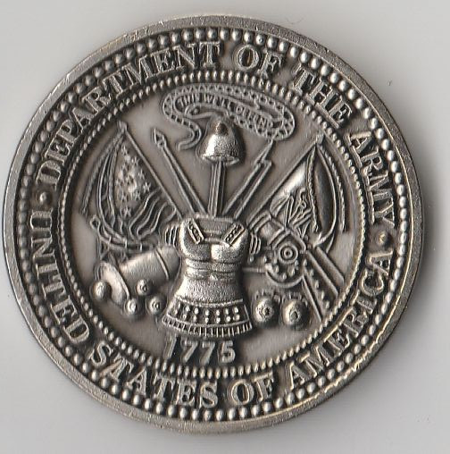 Army Substance Abuse Program USAG Yongsan  Challenge Coin 1.5 