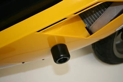 Protectores contra choques Cagiva Mito 150/250 negros R&G-CP0200BL - Imagen 4 de 6