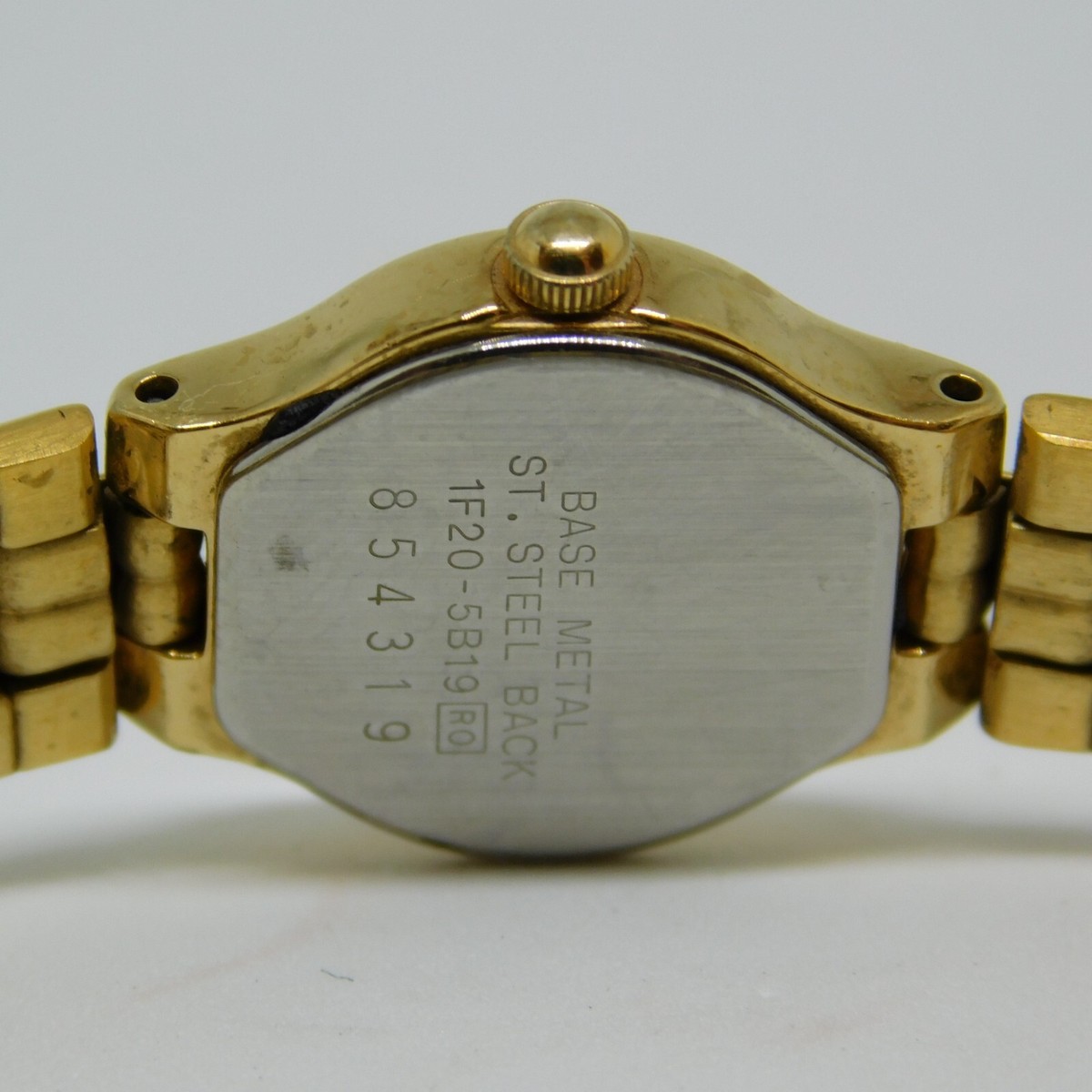 セイコー ティセ 1F20-0050 ファセットカットガラス　ゴールドブレス セイコー ティセ 1F20-0050 ファセットカットガラス ゴールドブレス