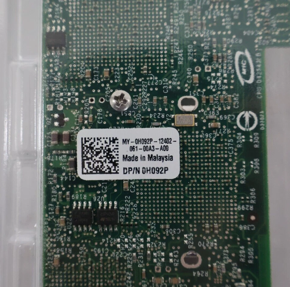 Dell 0H092P PRO/1000 VT Quad Port Gigabit PCIe Network Adapter Card - Image 4 of 4