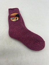 Polar Extreme Pink Insulated Thermal Kids Socks For Kids Shoe Sz 3-9 Sock 9-11