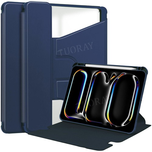 Rotation Leather Shockproof Smart Case For Apple iPad Air M3 13" / 11" (2025) - Picture 6 of 58