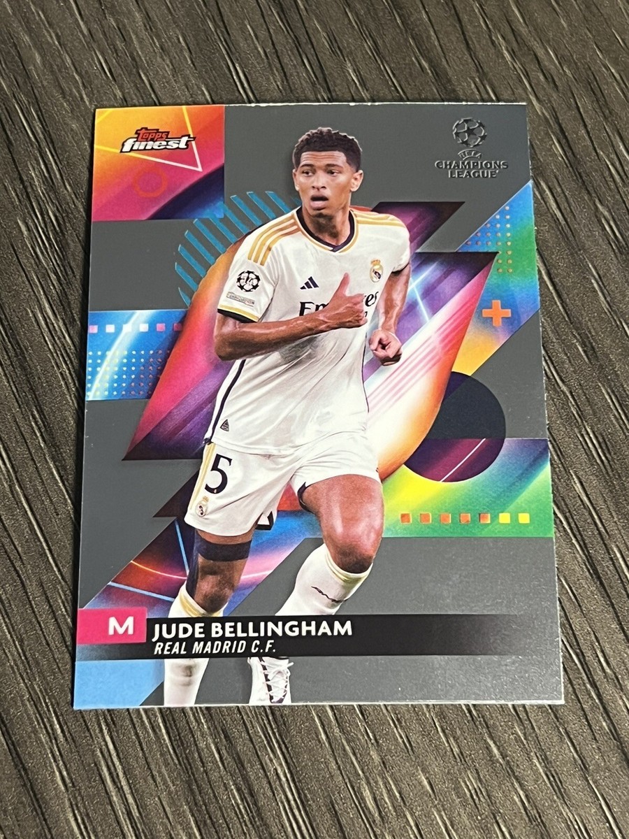 2024 Topps Finest UEFA Club Competitions #112 Jude Bellingham Real 