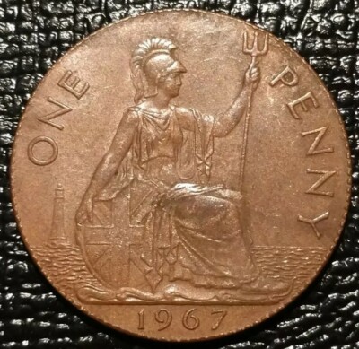 1967 GREAT BRITAIN PENNY KENNEDY HALF MAGICIANS MAGIC FLIP COIN