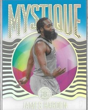 James Harden 2020-21 Panini Illusions Mystique Sapphire Acetate #9