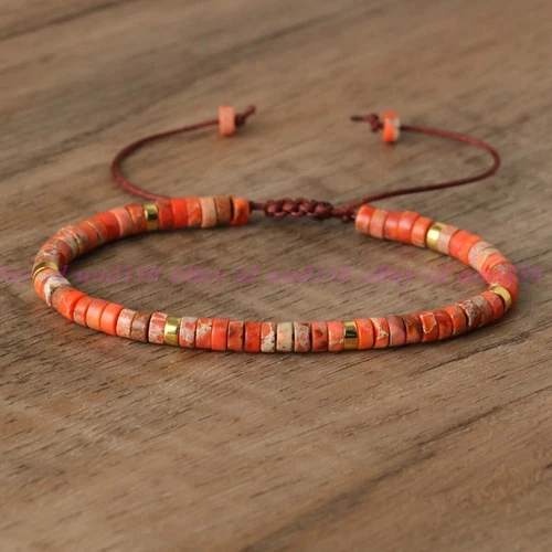 Minimalist Dainty Crystal Assorted Natural Gemstone Beads Healing Reiki Bracelet - Picture 55 of 60