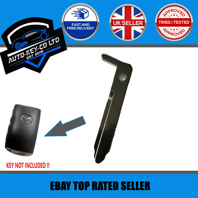 NEU MAZ24 NOTSCHLÜSSELBLATT FÜR MAZDA FERNBEDIENUNG SMART KEY FOB CX5 30 60 80 USW.