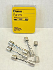 8 Amp Bussman AGC8 Inline Glass Fast Blow automotive fuse NOS - Pack of 5
