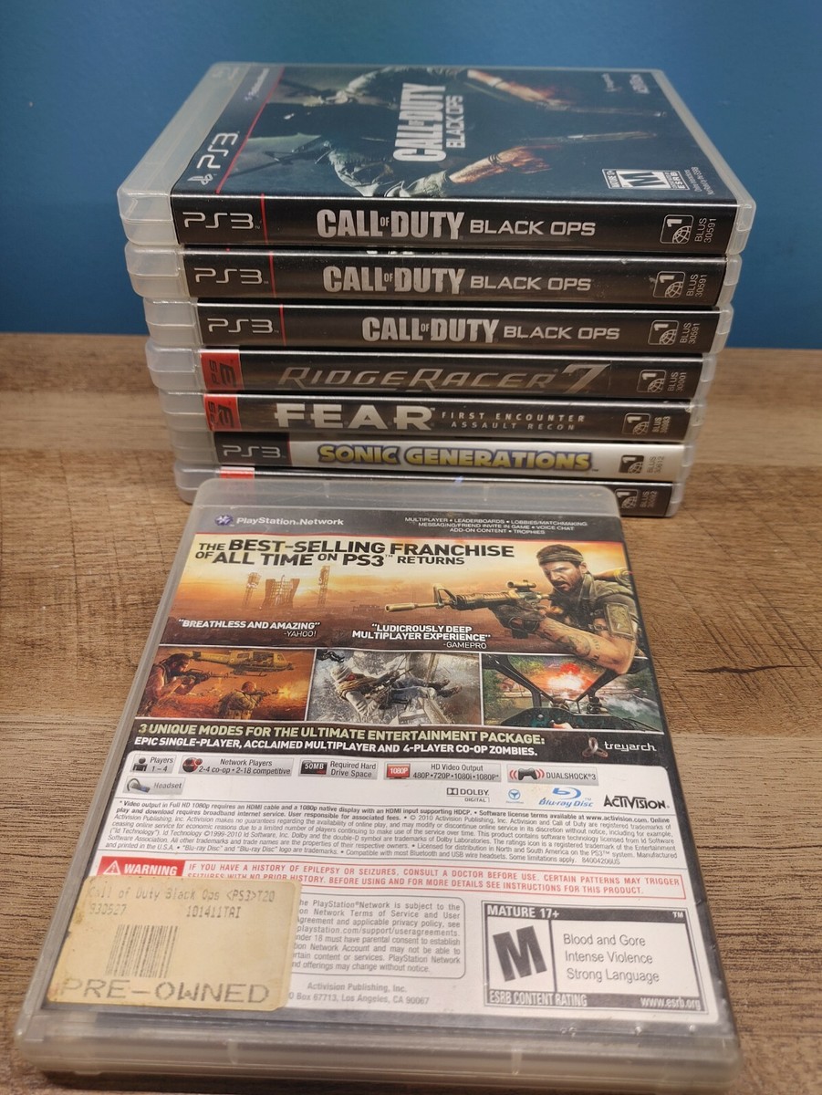 LOT 14 PLAYSTATION 3 GAME WITH MANUAL TESTED FAST SHIPPING LOT 14 PLAYSTATION 3 GAME WITH MANUAL TESTED FAST SHIPPING