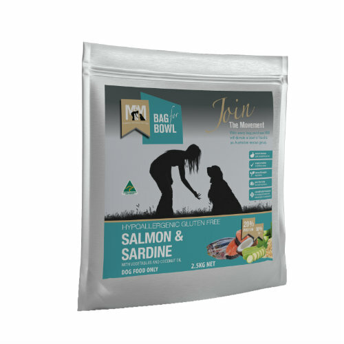 Meals For Mutts Gluten Free Dry Dog Food Salmon and Sardine 2.5kg - Picture 1 of 4