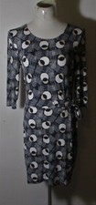 BANANA REPUBLIC Blue 3/4 Sleeve Knee Length Dress Size S