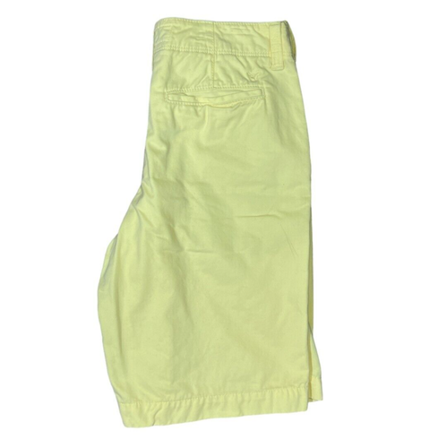 American Eagle Outfitters Shorts Mens Size 31 Pale Yellow Longboard Chino Casual - Picture 3 of 8