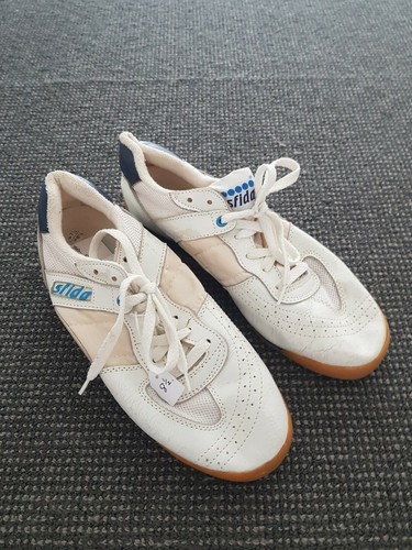 🔶️80s SFIDA RETRO VINTAGE SNEAKERS JOGGERS RUNNERS TENNIS BASKETBALL US 8.5 DS - 第 1/4 張圖片