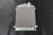 CC3132 3 Row Aluminum Radiator For 1930-1938 Ford Hi-Boy Model-A Chevy V8 Engine