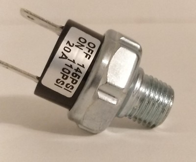 #ad Air Compressor Tank Pressure Switch 110 Psi On 145 Psi Off Air Suspension 1 4NPT $15.99