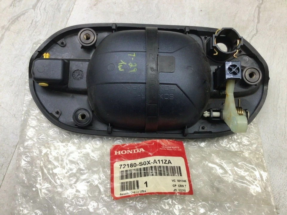 Manija de puerta exterior del conductor delantero Honda Odyssey EX 1999-2000 OEM 72180-S0X-A11ZA Foto 2 de 4