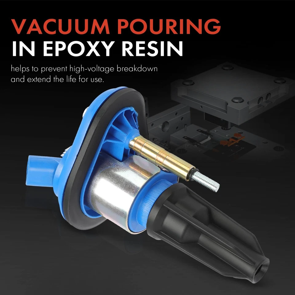 4x Bobina de encendido azul para Chevrolet Colorado 04-06 GMC Canyon Isuzu i-280 i-290 Foto 3 de 4