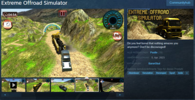 Global, Steam, Key, Pc-Spiel, Extreme offroad simulator