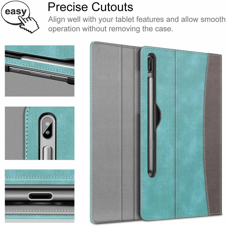 Case for Samsung Galaxy Tab S6 10.5 inch 2019 SM-T860/T865/T867 Portfolio Cover - Image 3 of 4