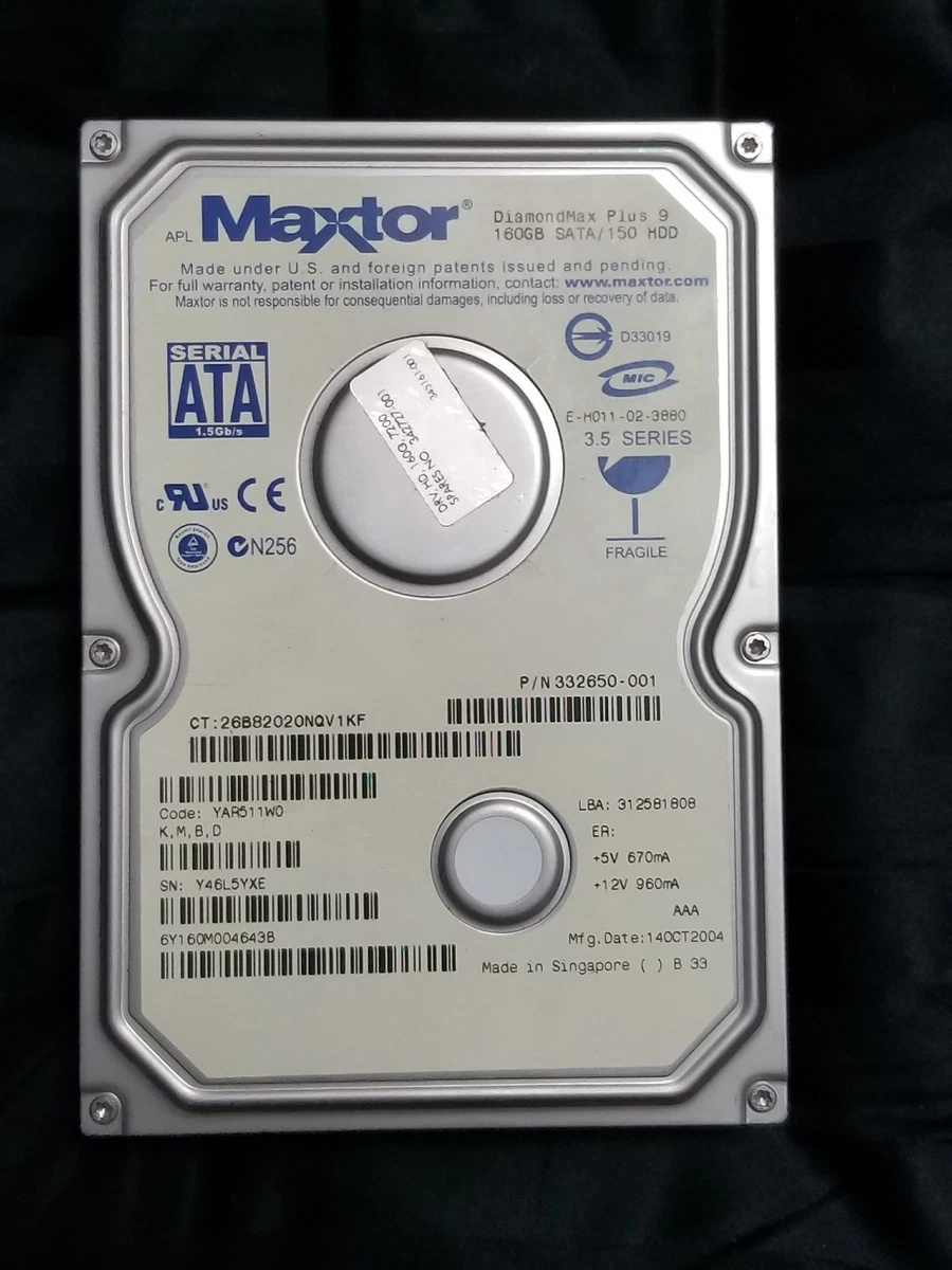 Maxtor Diamondmax Plus 9 for sale | eBay