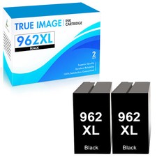 2 PACK 962XL Black Ink For HP OfficeJet Pro 9010 9015 9016 9018 9020 9025 9019