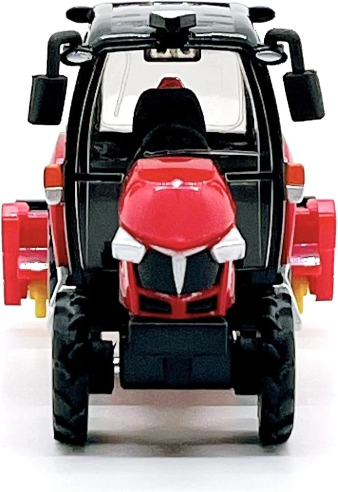 YANMAR YT3 Tractor Miniature Model Rotating Rotary ABS Farm Vehicle Toy Japan - Image 4 of 4