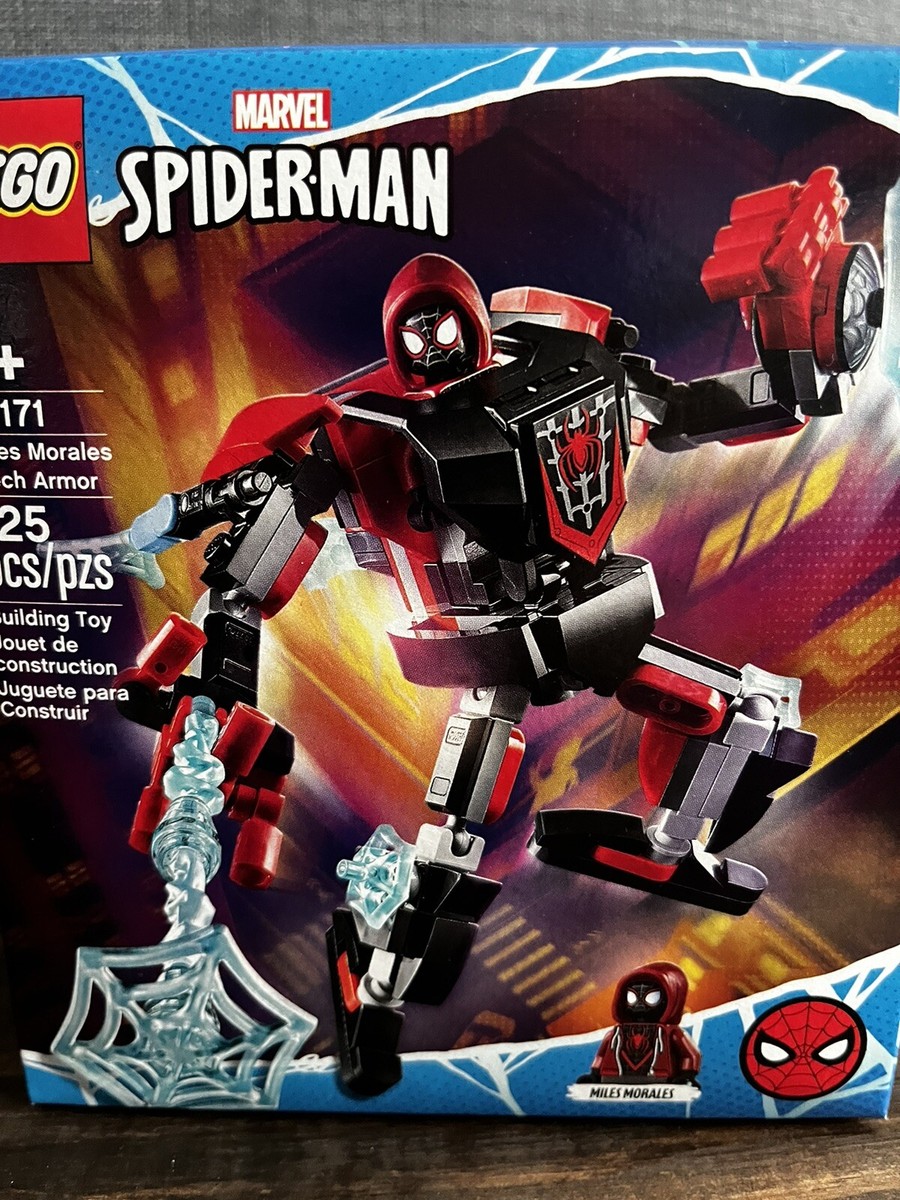 LEGO 76171 Marvel Miles Morales Mech Armor Retired NSIB