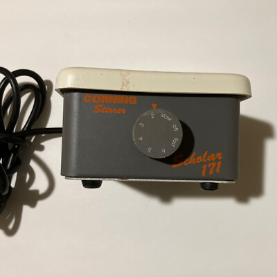 Corning Laboratory Magnetic Stirrer Scholar 171 : 5''x5'' Powers up and spins