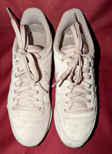 NIKE Damen Sneaker Altrosa ("Pink") Gr. 38,5 Velours Textil GEBRAUCHT s. Bilder! - Bild 14 von 23