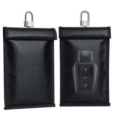 DORIDOMI Faraday Key Fob Protector, 3.9  x 8  Large Fireproof & Water Resista...