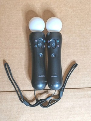 Lot Of 2 OEM Sony PlayStation 3 4 Move Motion Controllers- CECH-ZCM1U PS3 PS4 VR