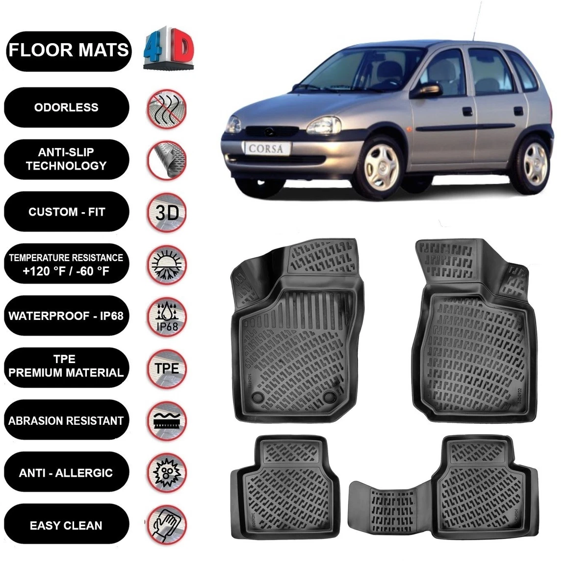 Right 汽车和卡车内部零件和配件适用于Opel | eBay