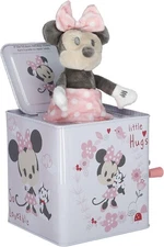 Disney Baby Minnie Mouse Jack-in-The-Box - Musical Toy for Babies- Pink