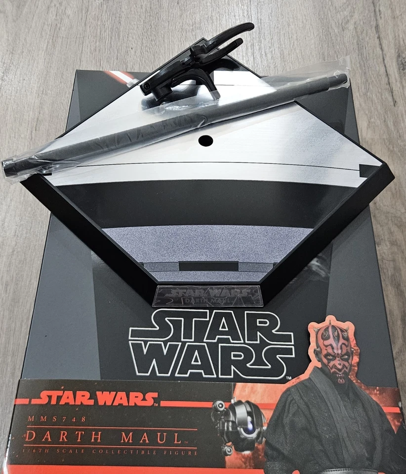 1/6 Scale Base Stand Diorama Darth Maul Hot Toys MMS748 DX16 DX17 Star Wars - Photo 1/1