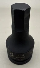 Sunex Tools 3/4” Drive 3/4” Hex Driver Impact Socket 45061 NEW