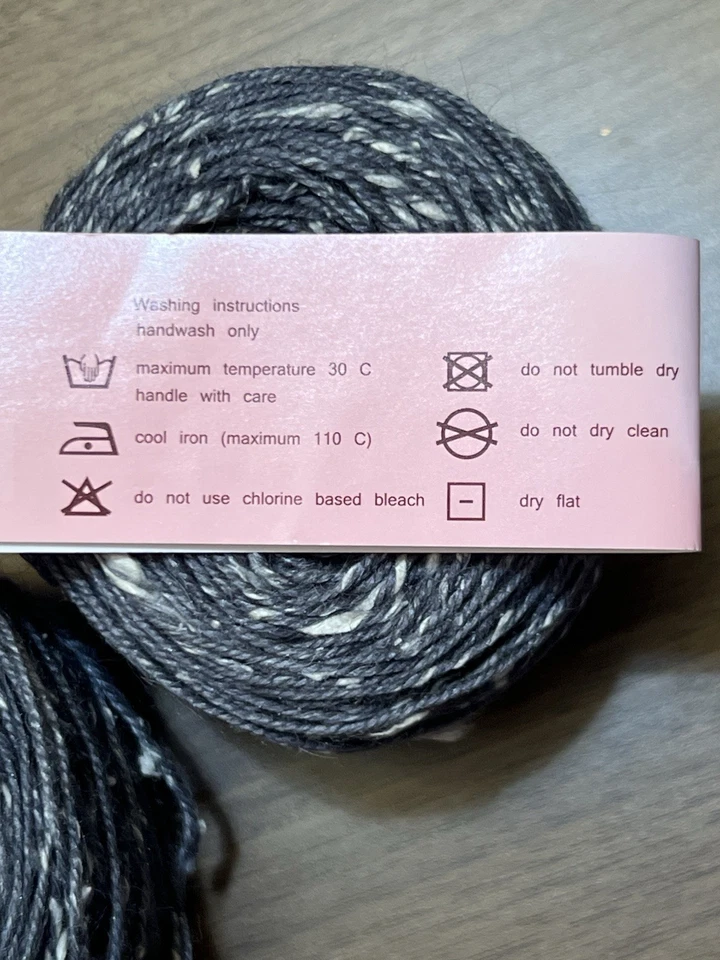 Louisa Harding WILLOW TWEED Yarn #6 ALPACA/MERINO/ SILK 50gr/128yd ea. Set of 2 - Image 3 of 4