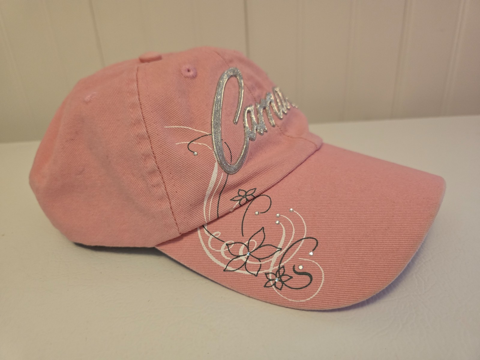 Camaro Script Ladies Adjustable Hat - Officially … - image 3