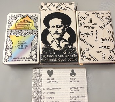 The James Joyce Cards Richard Ellmann Fanto a Vau De Ville Ulysses Sealed Deck