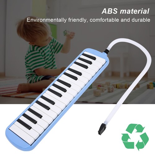 Melodica 32 Key ABS Wind Black And White Keyboard Instrument For Beginner Mu TPG - Imagen 3 de 22