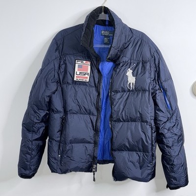 Polo Ralph Lauren PRL67 ブラックダウン Polo Ralph Lauren Sz M Downhill Alpine Ski PRL 67 Down Puffer