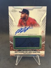 Deyvison De Los Santos - 2025 Topps Pro Debut (#PDJAR-DD) Jumbo Relic /200 Auto 