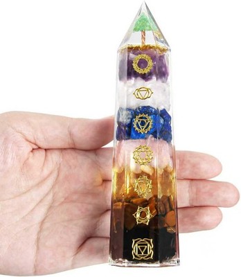 Orgone Pyramid Energy Generator Emf Protection Healing Meditation Orgonite USA