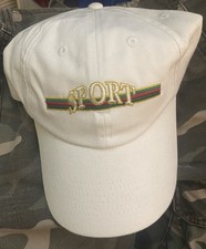 White Sport Dad Hat