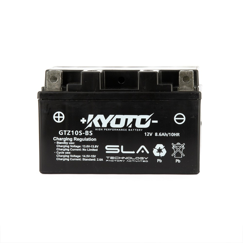 Batterie GTZ10S-BS étanche SLA AGM haute performance équivalent YTZ10S sans aucun entretien