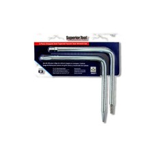 Superior Tool Faucet Seat Wrench Set Silver 2 pc 3765