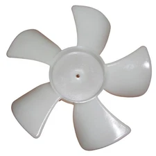 Appli Parts APFB-450 4 in Plastic Fan Blade CCW 1/8 in Shaft, 5 Blades fits WR60
