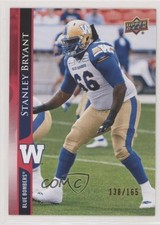 2021 Upper Deck CFL Red 138/165 Stanley Bryant #7 0qp0