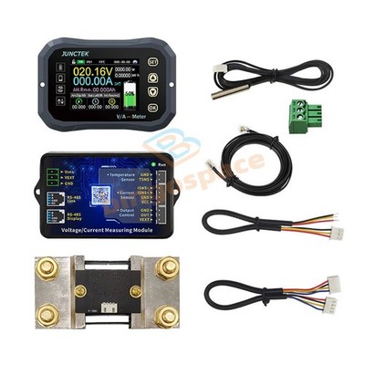 KG-F 100A 400A 600A Coulomb Meter Electric Battery Current  Power Ammeter Tester